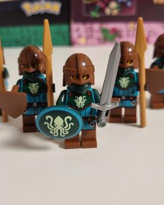 LEGO 5x Minifigures Kraken Warrior - Castle