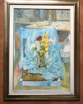Quadro ENZO ROBERTI Composizione del 1985 90x110