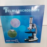 TELMU Microscopio per studenti 300X-600X-1200X