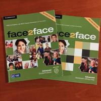 Face2face advanced student's book + workbook + CD