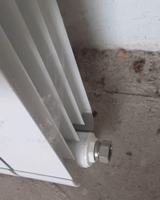 Radiatore di alluminio con 5 elementi
