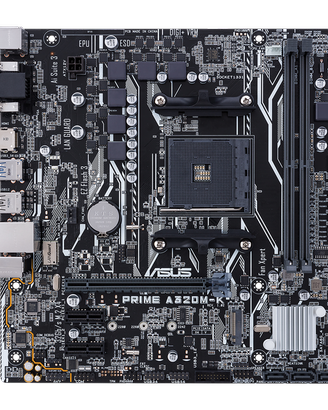 Scheda Madre AM4 ASUS Prime A320M-K Micro ATX