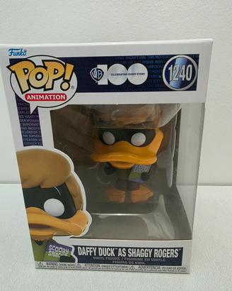 Funko Pop Daffy Duck as Shaggy Rogers #1240 - WB 