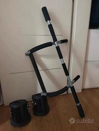 set fitness:sbarra trazioni + stivali d’inversione