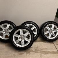 Cerchi orginali Audi più gomme estive 205/55 r16