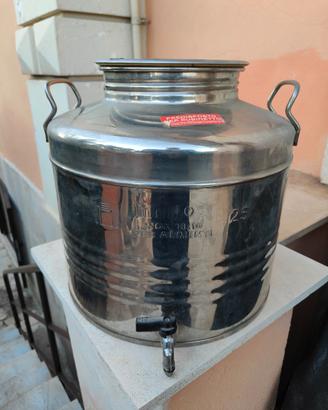Contenitore olio 25 litri