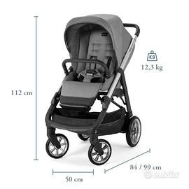 Passeggino Inglesina Aptica - colore grigio