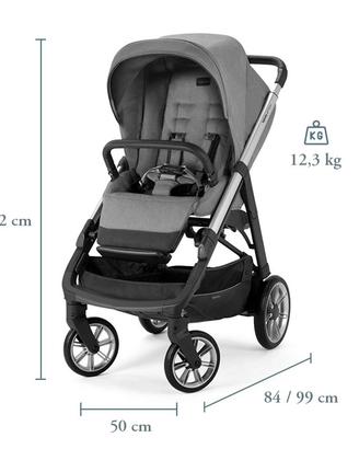 Passeggino Inglesina Aptica - colore grigio