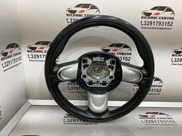 Volante multifunzione sterzo in pelle mini r55 r56