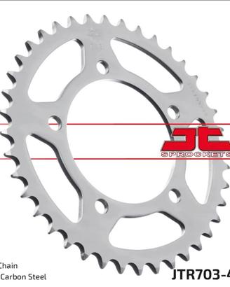 Rear sprocket aprilia pegaso trail 2007-2008