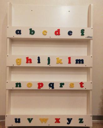 Libreria frontale per bambini con alfabeto Tidy Bo