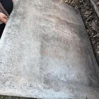 Losa in pietra per tavolo da giardino