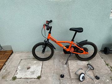 Bici da bambino raggio 16