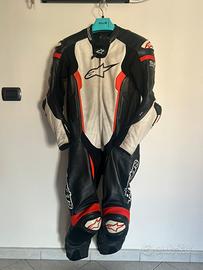 Alpinestars Missile 1PC Tech-Air Tuta moto pelle