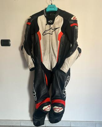 Alpinestars Missile 1PC Tech-Air Tuta moto pelle