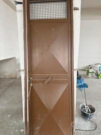 3 Porte in ferro per cantine o altro