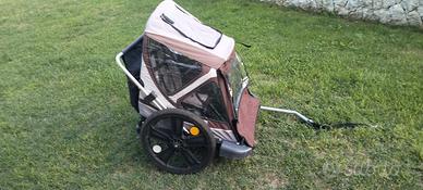 carrello bici due bambini