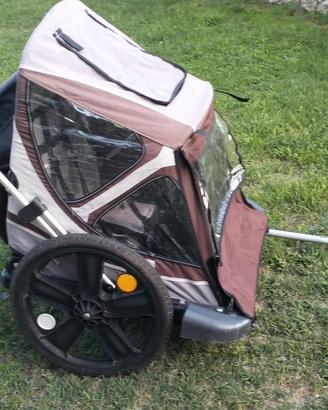 carrello bici due bambini