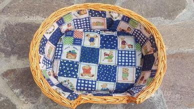 Cesta lettiera vimini per gatti, Nuova