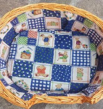 Cesta lettiera vimini per gatti, Nuova