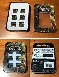 HeroQuest, set dadi Jungle of Delthrak