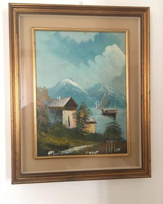 Quadro del pittore “De Mitti”.