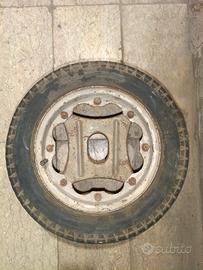 portaruota anteriore lambretta cerchio accessorio 