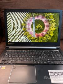 Pc notebook aspire 7 con scatola