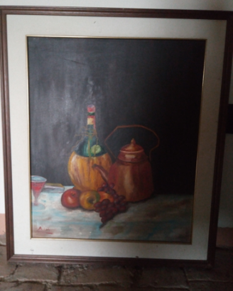 Dipinto natura morta quadro