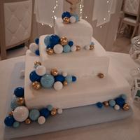 Torta decorativa in gomma eva