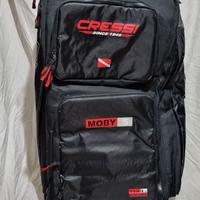 Zaino/Borsone sub da viaggio Cressi Moby 5 nuovo