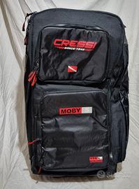 Zaino/Borsone sub da viaggio Cressi Moby 5 nuovo