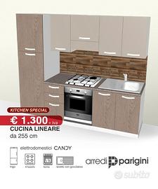 Cucina moderna*elettrodomestici inclusi*