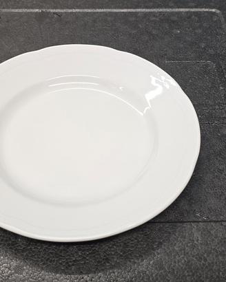 piatto bianco per casa, ristoranti  e hotel 