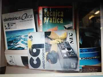 riviste vintage di elettronica