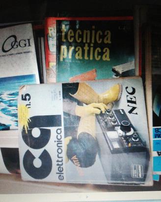 riviste vintage di elettronica