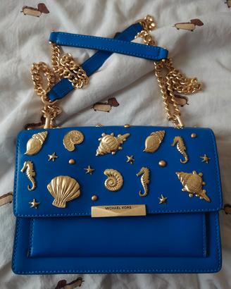 borsa blu Michael Kors