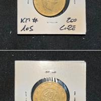 Collectible Coin 200 Lire 1978 KM# 105 🇮🇹