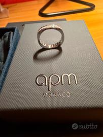 Anello APM Monaco Lumière Pavé - Misura 58