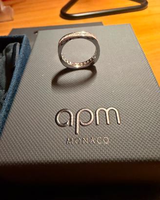 Anello APM Monaco Lumière Pavé - Misura 58