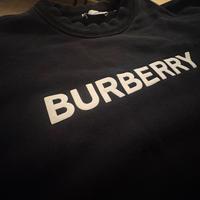 Felpa Burberry nera, taglia M