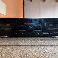 JVC TD-W318 riproduttore audio cassette per stereo