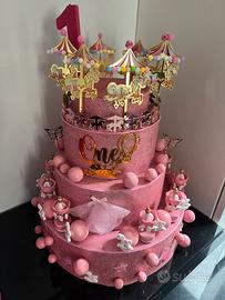 Torta finta Di Compleanno