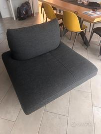 Pouf Désirée TELLARO 105x105 – Antracite
