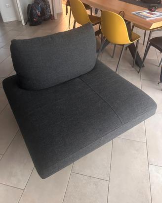 Pouf Désirée TELLARO 105x105 – Antracite