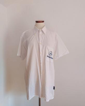 Camicia bianca estiva Mercedes-Benz