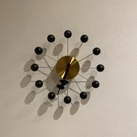 Vitra orologio Ball Clock black brass