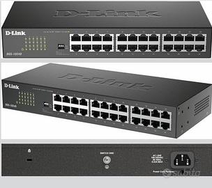 Switch Gigabit 24 Porte D-Link DGS-1024D