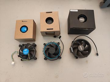 DISSIPATORE PROCESSORE INTEL 1155 1700 AMD AM4 AM5