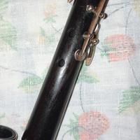 FLAUTO "TERZINO" MIb D'EPOCA - 6 Chiavi, Restaurat